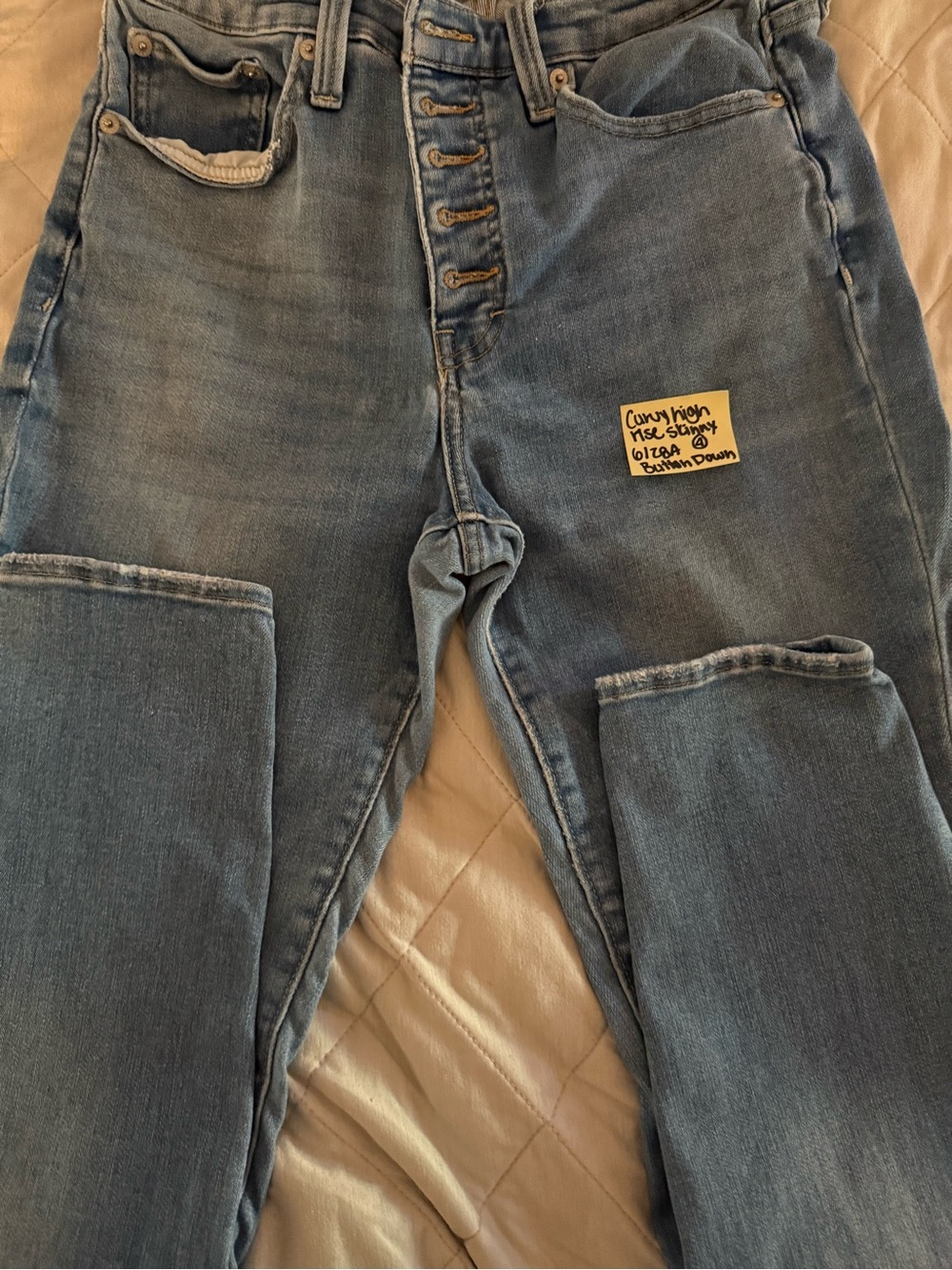 Lucky jeans curvy fit Blue Denim Jeans - Button Fly